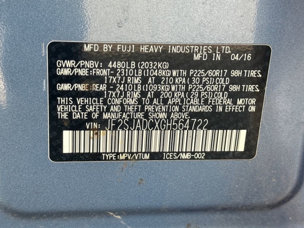 Used 2016 Subaru Forester 2.5i Premium image 30