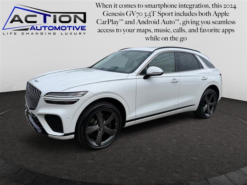 Used 2024 Genesis GV70 3.5T Sport w/ Sport Prestige Package AWD/4WD image 4