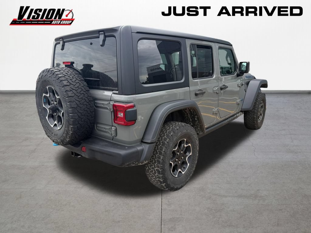 Used 2023 Jeep Wrangler Unlimited Rubicon 4xe w/ Steel Bumper Group AWD/4WD image 5