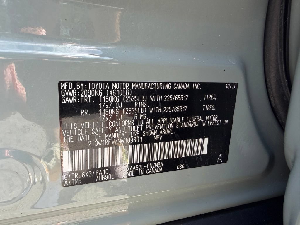Used 2021 Toyota RAV4 XLE FWD image 27