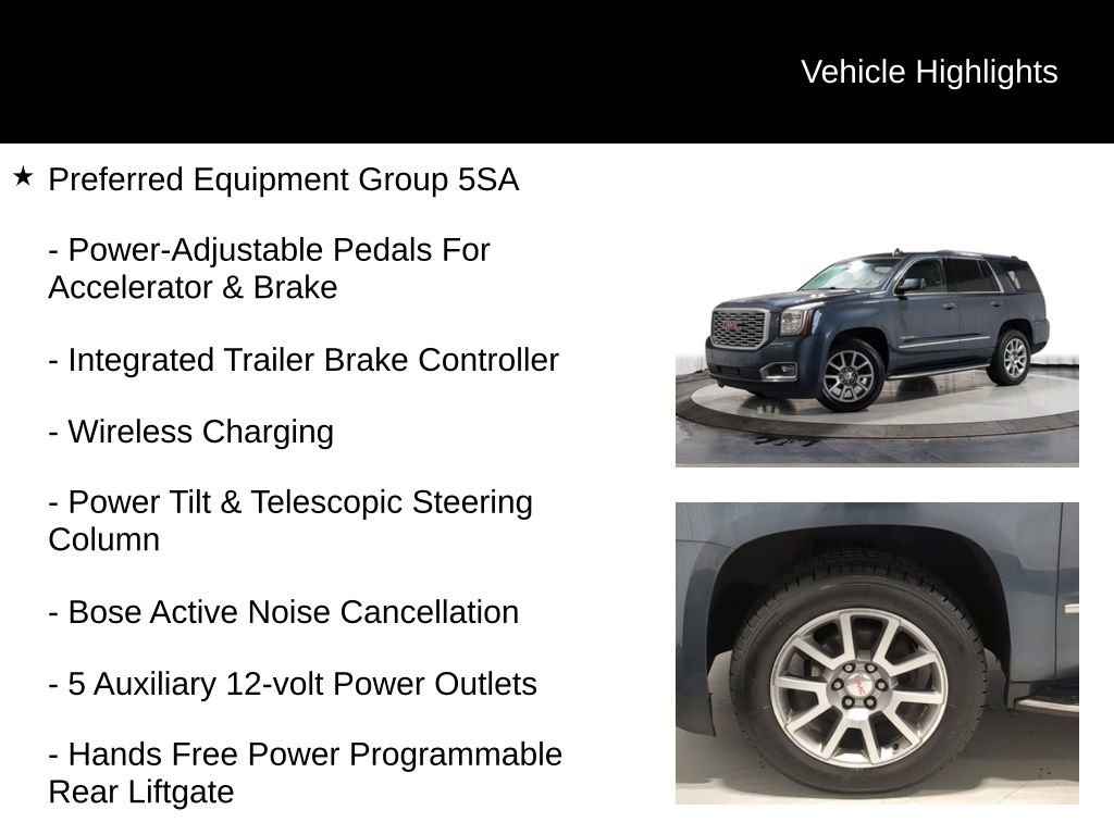 Used 2019 GMC Yukon Denali w/ Open Road Package image 13