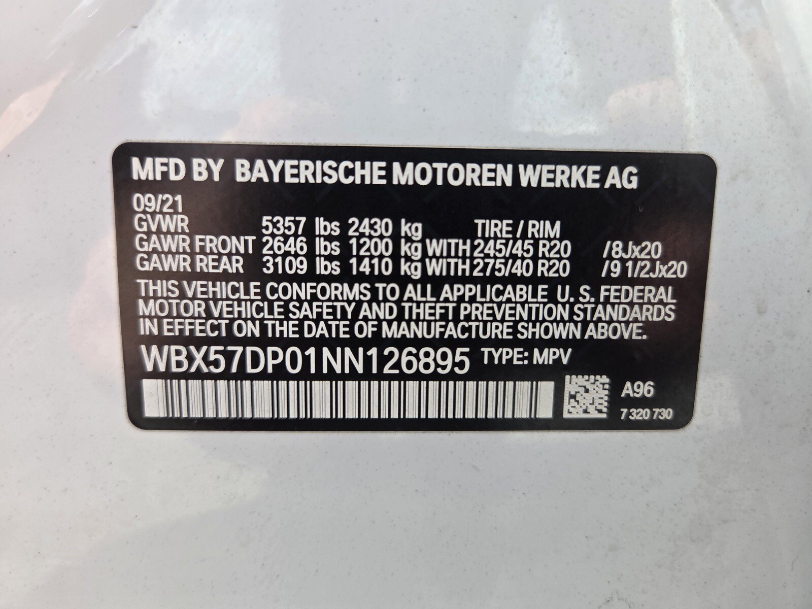 Used 2022 BMW X3 xDrive30i w/ M Sport Package AWD/4WD image 19