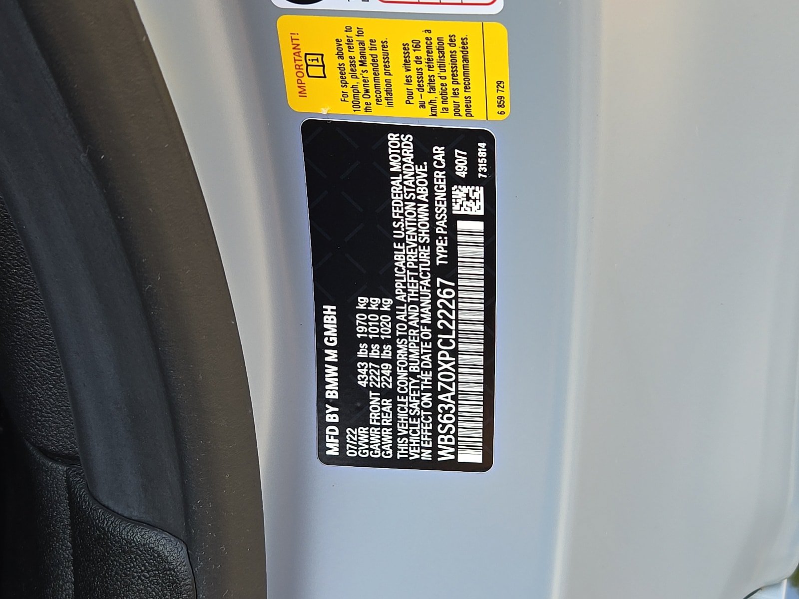 Used 2023 BMW M4 CSL RWD image 28