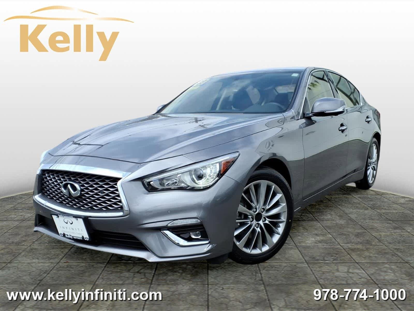 Certified 2023 INFINITI Q50 Luxe w/ Cargo Package