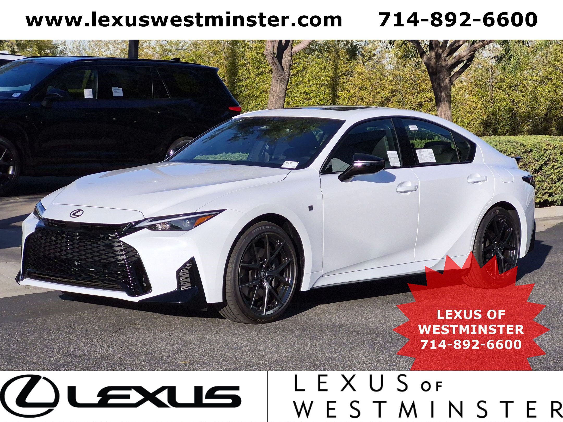 New 2026 Lexus IS 350 F Sport w/ Accessory Package Z1 RWD image 1