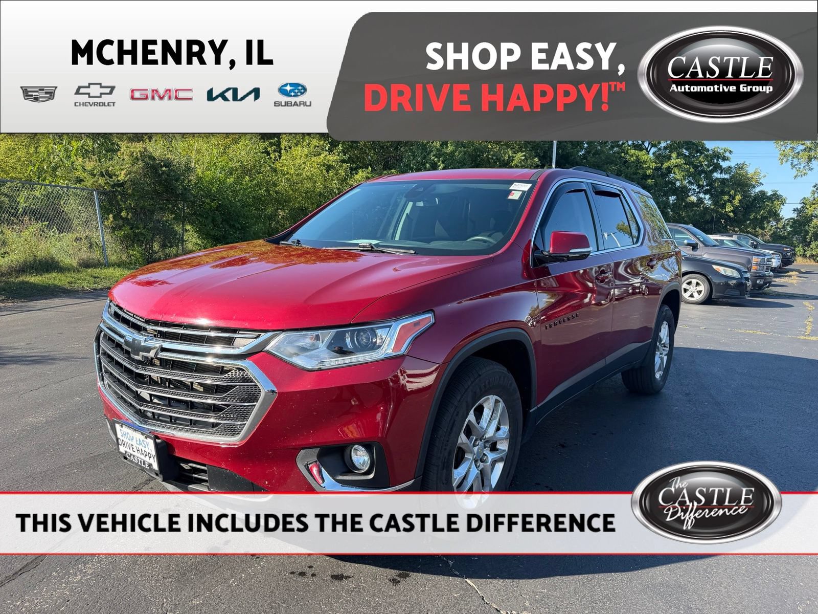 Used 2020 Chevrolet Traverse LT w/ Driver Confidence II Package