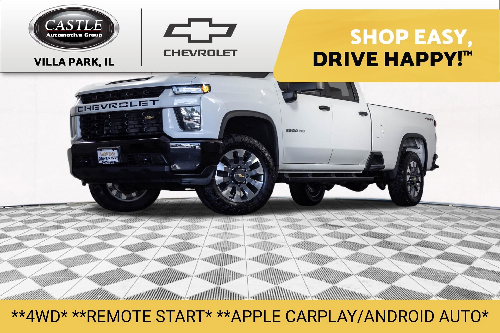 Used 2021 Chevrolet Silverado 2500 Custom w/ Custom Value Package AWD/4WD image 1