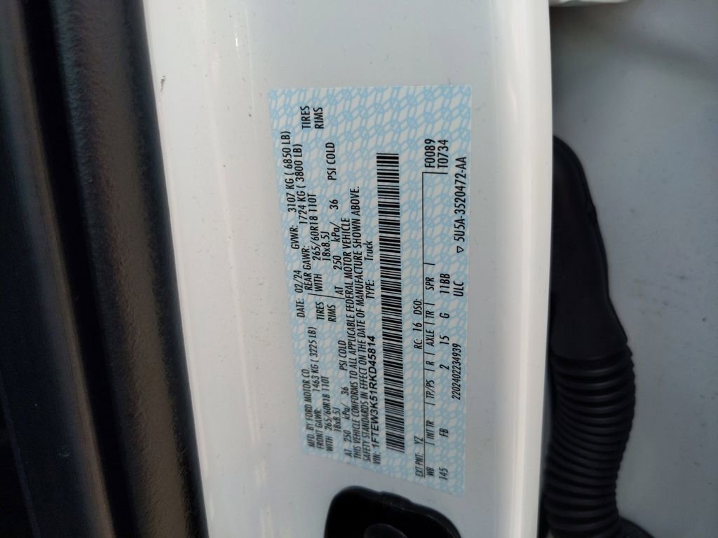 Certified 2024 Ford F150 XLT w/ XLT Black Appearance Package RWD image 33