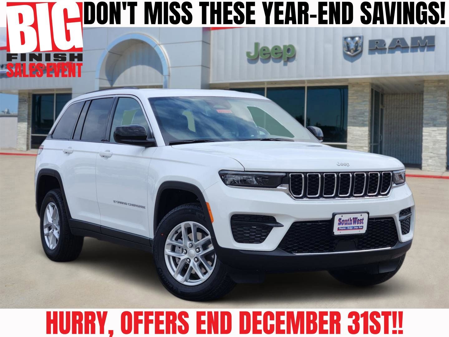 New 2025 Jeep Grand Cherokee Laredo X