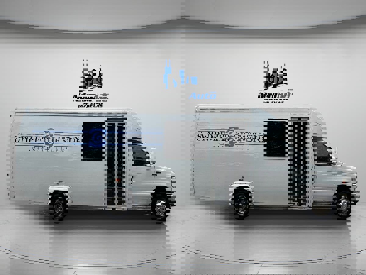 Used 2016 Ford E-450 and Econoline 450 Super Duty w/ Shuttle Bus Prep Package image 2