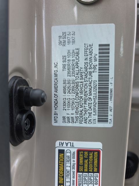 Used 2018 Honda CR-V EX image 26