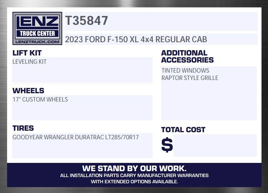 Used 2023 Ford F150 XL w/ XL Chrome Appearance Package AWD/4WD image 2