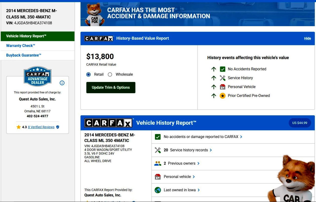 Used 2014 Mercedes-Benz ML 350 ML350 4MATIC w/ Premium 1 Package image 81