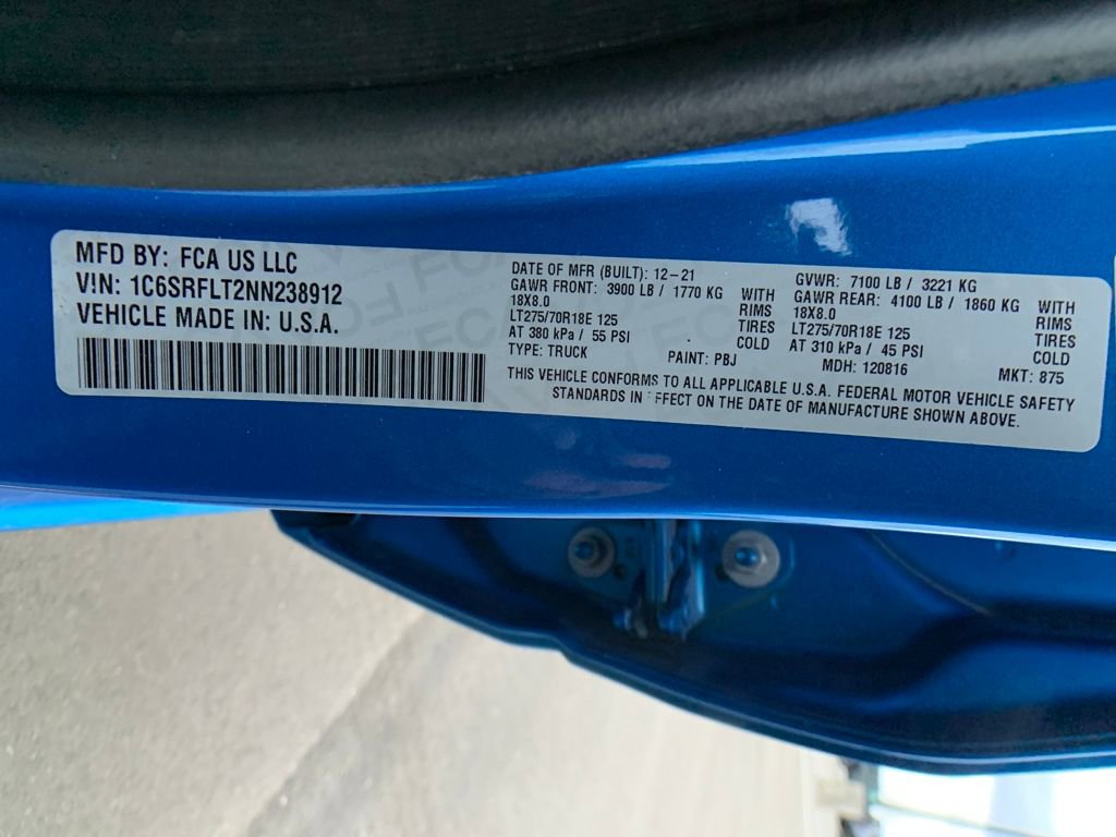 Used 2022 RAM 1500 Rebel w/ Rebel Level A Equipment Group image 32