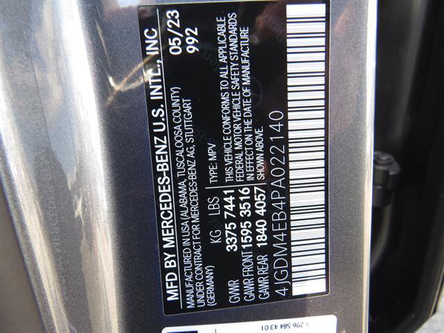 Used 2023 Mercedes-Benz EQS 580 4MATIC SUV image 7