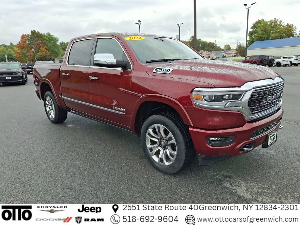 Used 2022 RAM 1500 Limited w/ Body Color Bumper Group