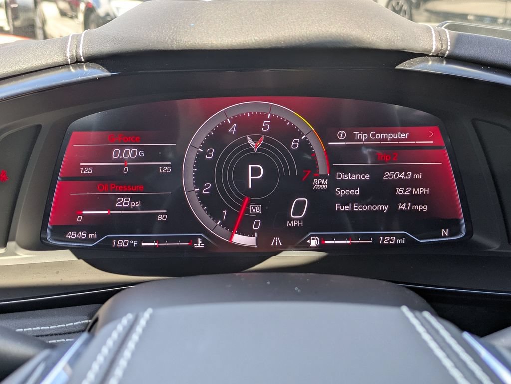 Used 2025 Chevrolet Corvette Stingray Preferred Cpe w/ Z51 Performance Package RWD image 13
