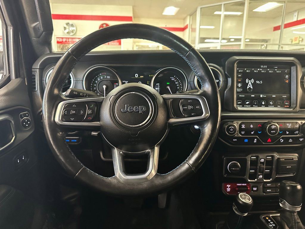 Certified 2021 Jeep Wrangler Unlimited Rubicon 4xe w/ Steel Bumper Group image 15