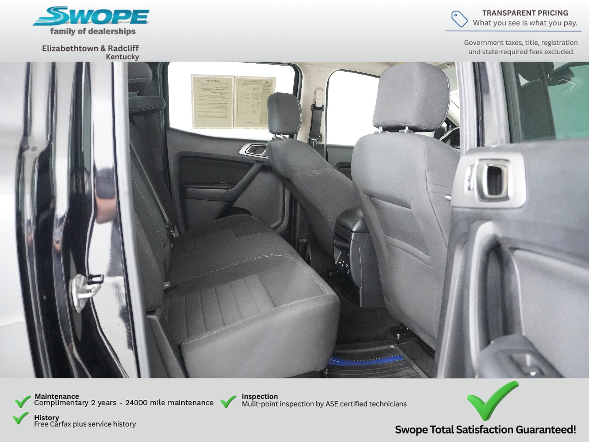 Used 2019 Ford Ranger XLT w/ Equipment Group 302A Luxury RWD image 11