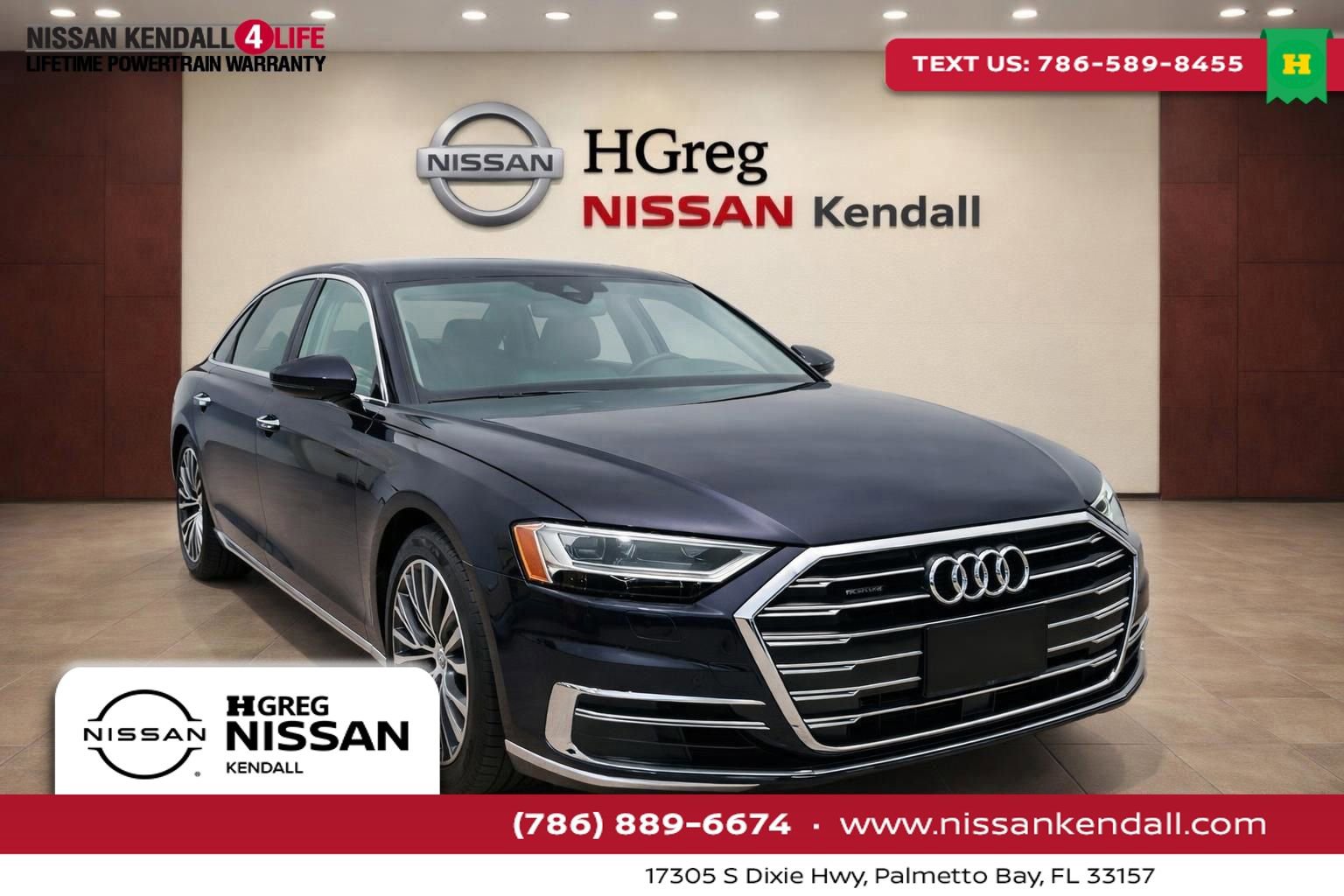 Used 2019 Audi A8 L 3.0T w/ Executive Package image 1