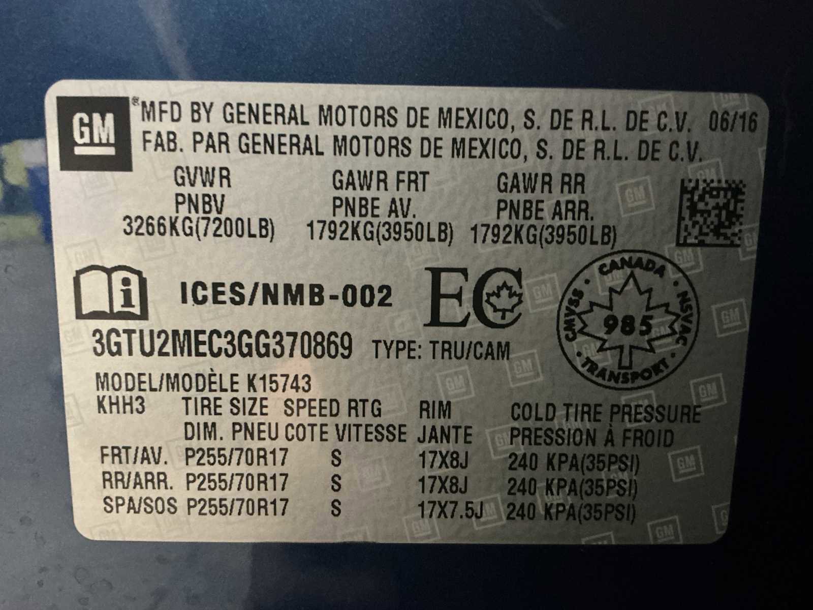 Used 2016 GMC Sierra 1500 SLE image 18