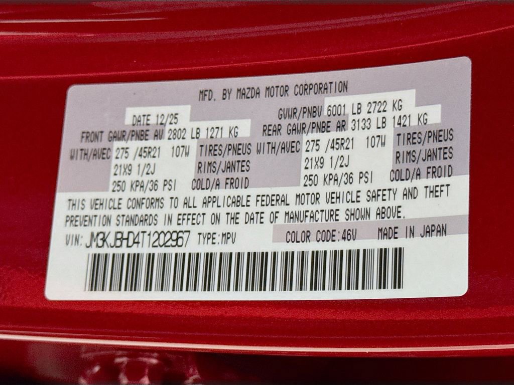 New 2026 MAZDA CX-70 3.3 Turbo w/ Preferred Package image 21