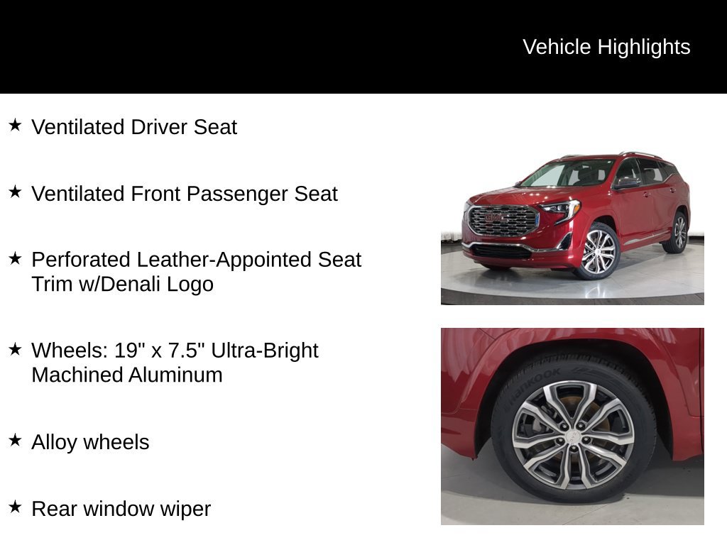 Used 2018 GMC Terrain Denali w/ Comfort Package FWD image 38