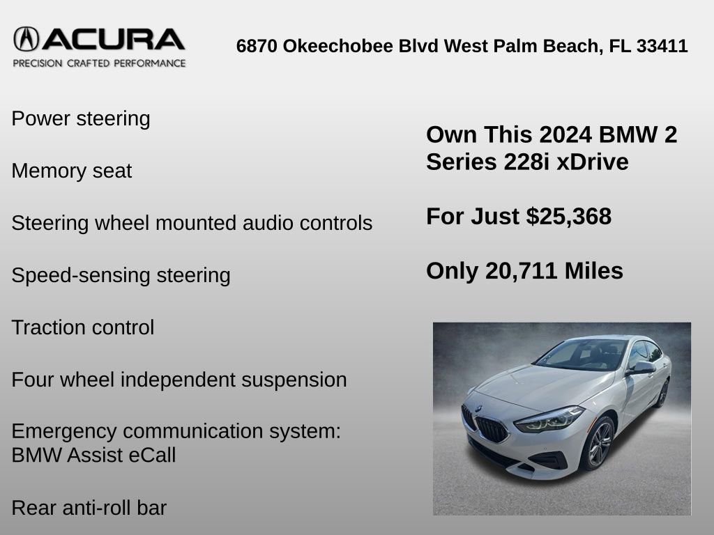 Used 2024 BMW 228i xDrive Gran Coupe 228i xDrive image 18