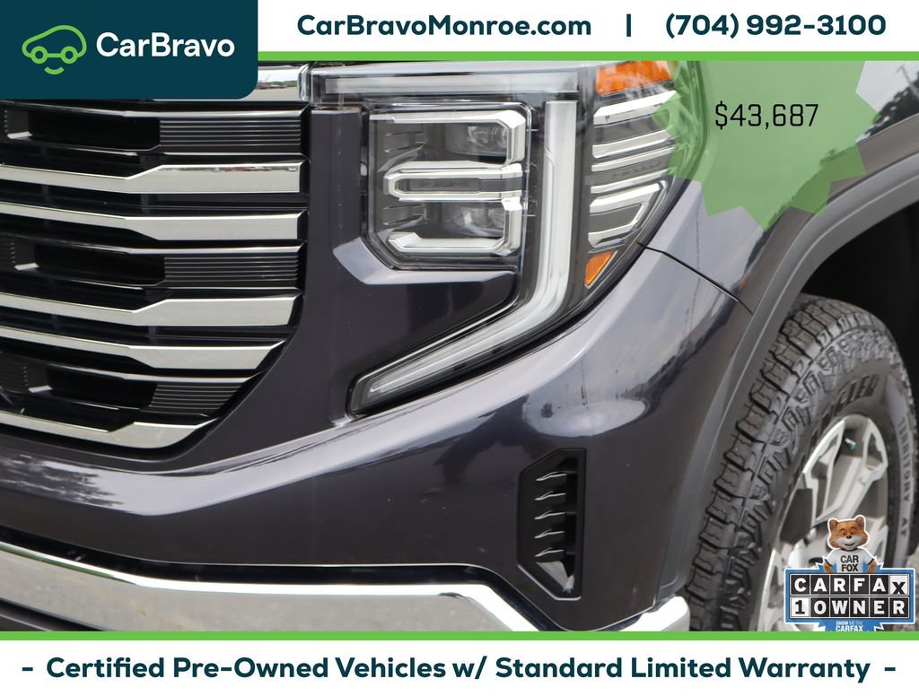 Certified 2025 GMC Sierra 1500 SLT AWD/4WD image 10