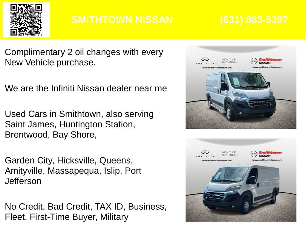 Used 2023 RAM ProMaster 2500 FWD image 2