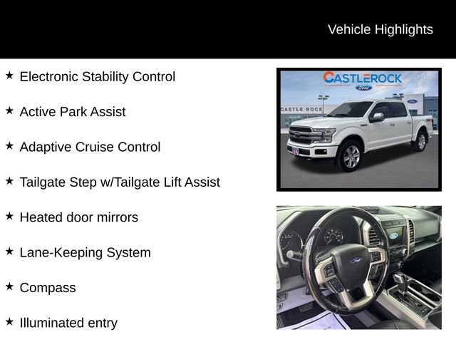Used 2018 Ford F150 Platinum w/ Equipment Group 701A Luxury image 15