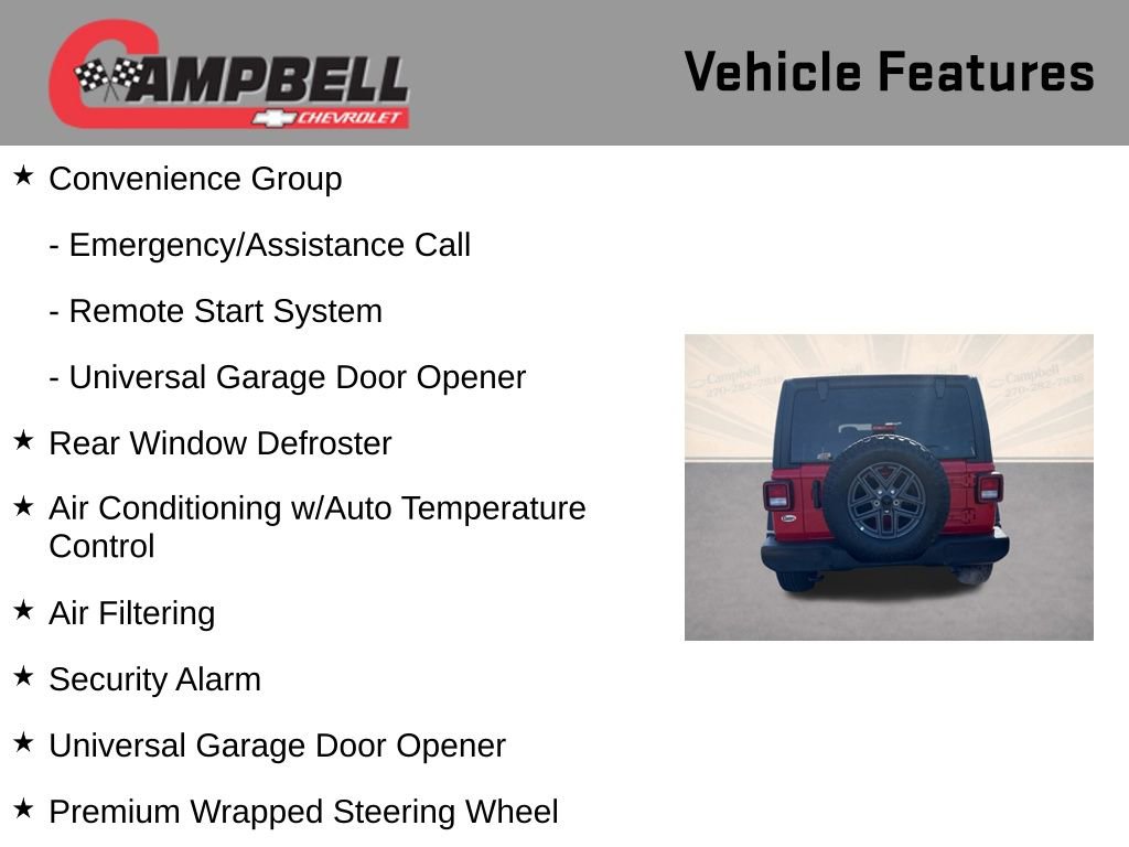 Used 2025 Jeep Wrangler Sport S image 26