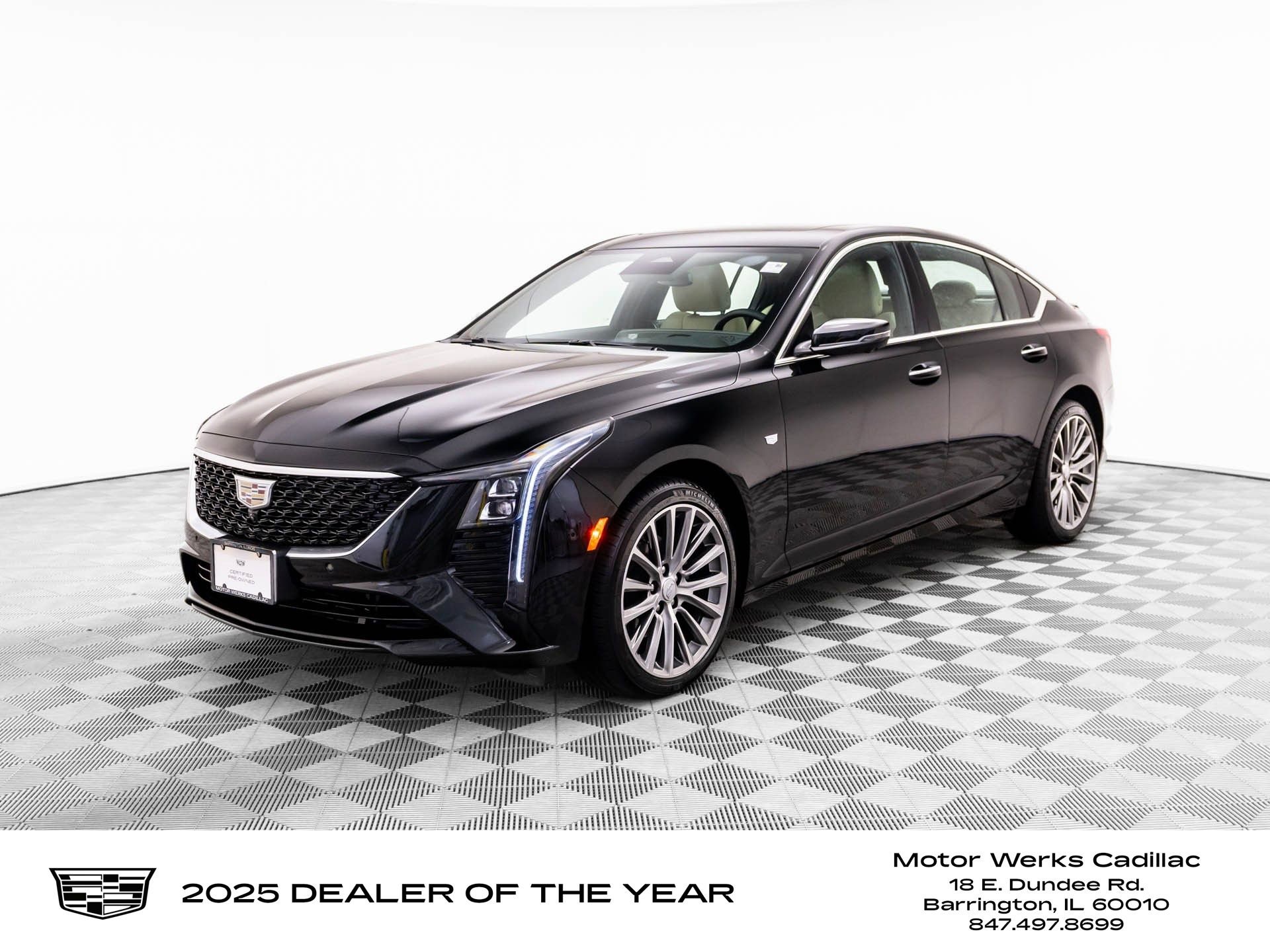 Certified 2025 Cadillac CT5 Premium Luxury w/ Sun And Sound Package