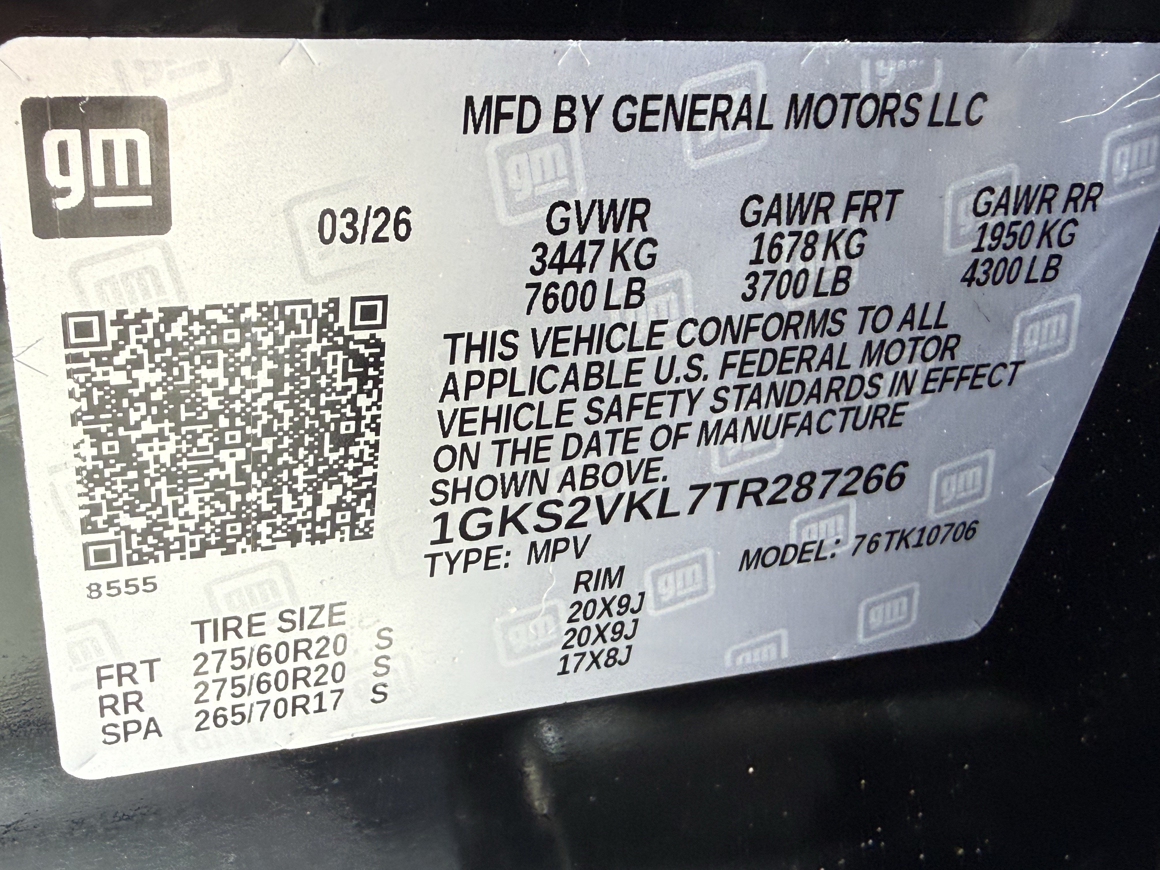 Used 2026 GMC Yukon AT4 Ultimate w/ LPO, Floor Liner Package AWD/4WD image 33