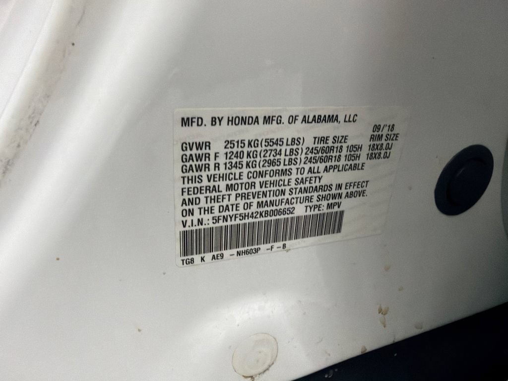 Used 2019 Honda Pilot EX-L image 36