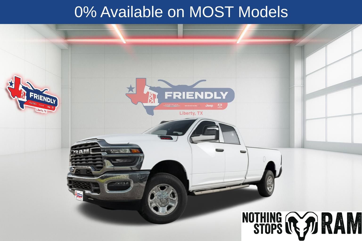 New 2026 RAM 2500 Tradesman w/ Chrome Appearance Group