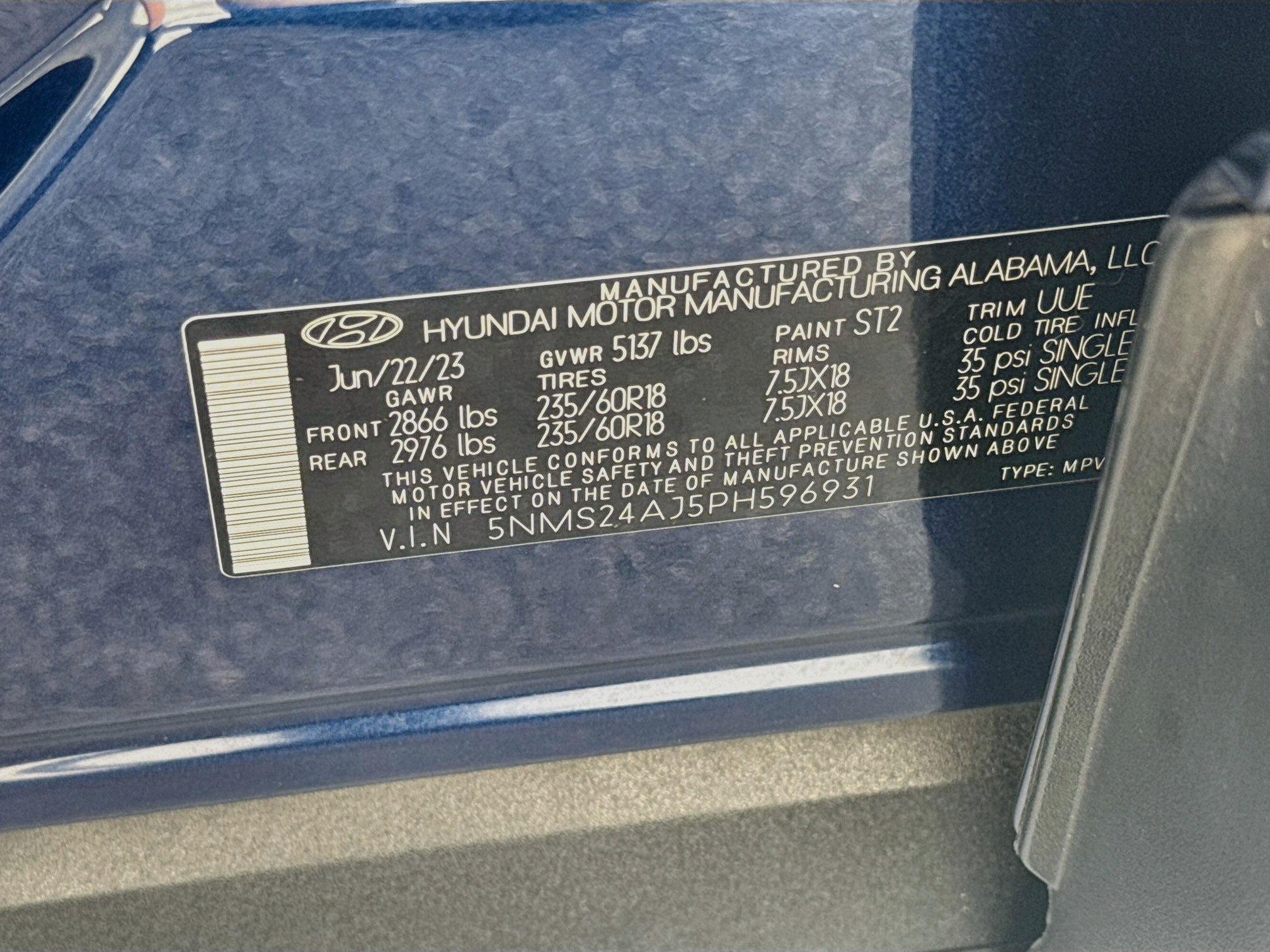Used 2023 Hyundai Santa Fe SEL FWD image 35