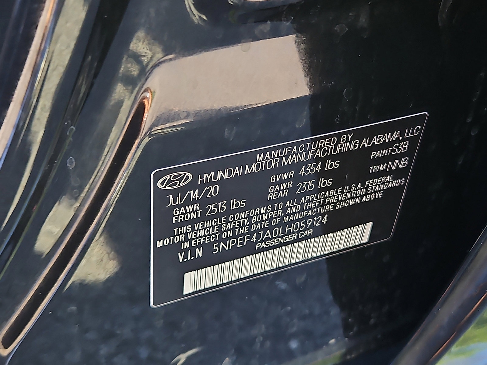 Used 2020 Hyundai Sonata SEL w/ Convenience + Sunroof Package FWD image 27