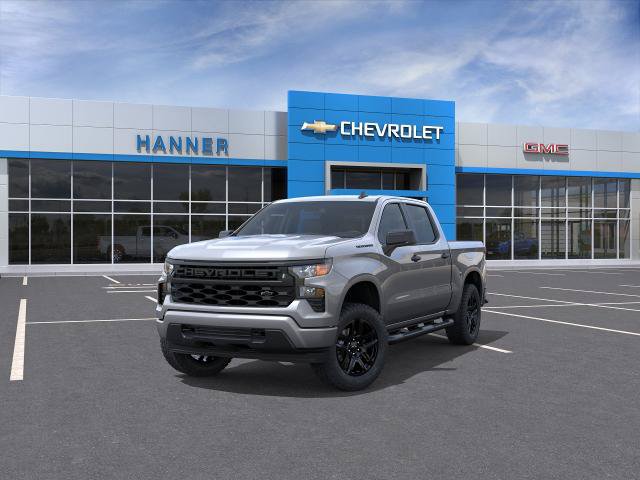 New 2026 Chevrolet Silverado 1500 Custom w/ Turbomax Blackout Package AWD/4WD image 8