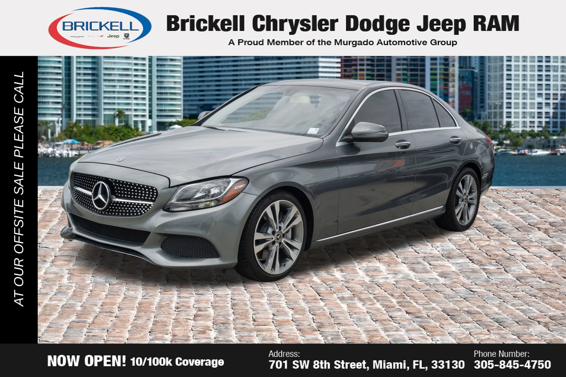 Used 2018 Mercedes-Benz C 300 Sedan w/ Premium Package
