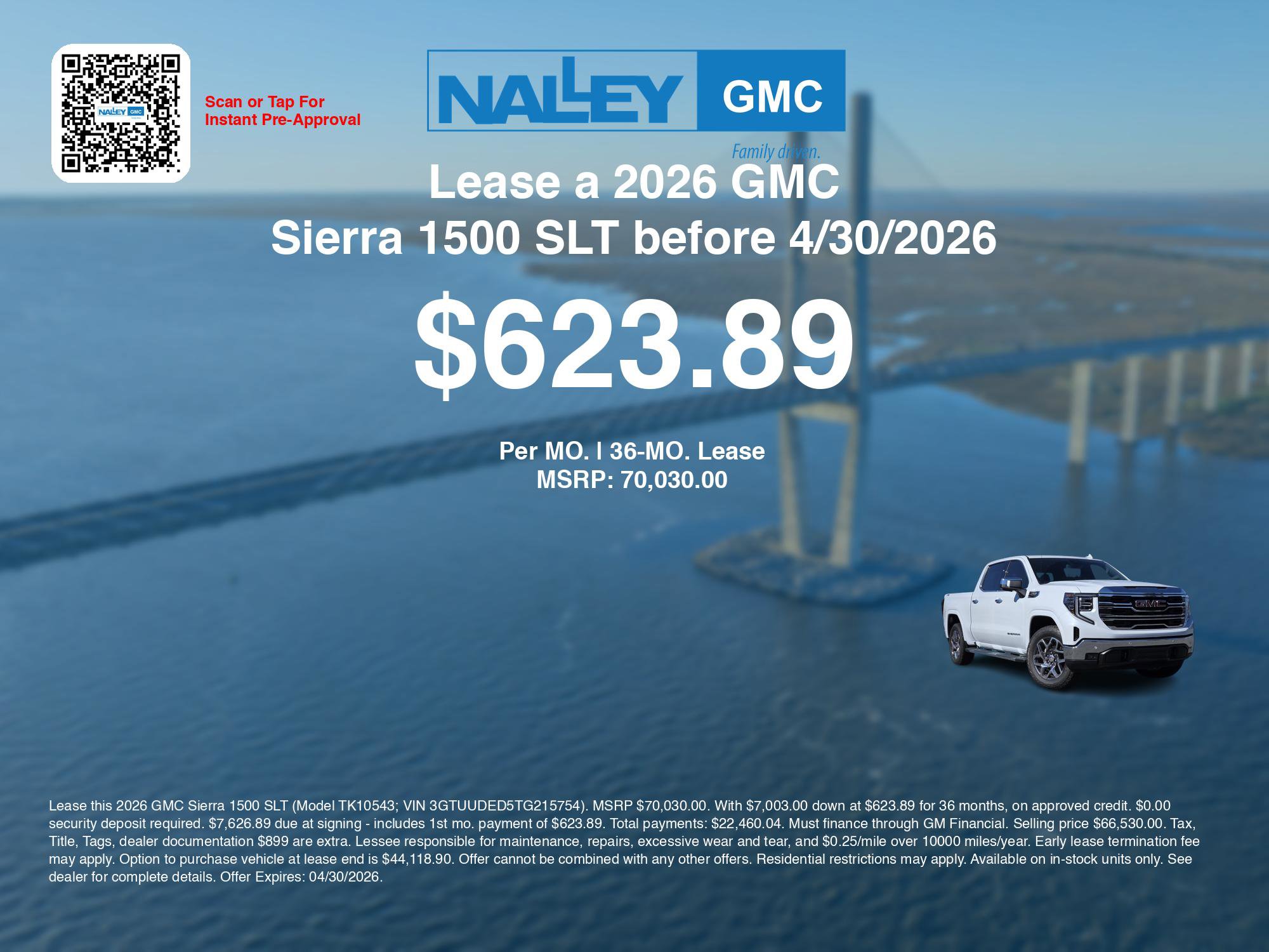 New 2026 GMC Sierra 1500 SLT w/ SLT Premium Plus Package image 3