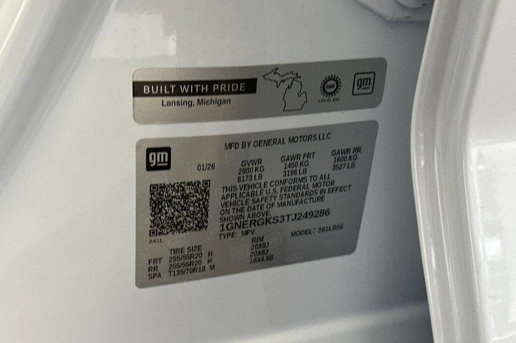 New 2026 Chevrolet Traverse LT w/ Sun and Wheel Package image 29