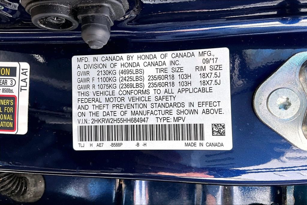 Used 2017 Honda CR-V EX image 16