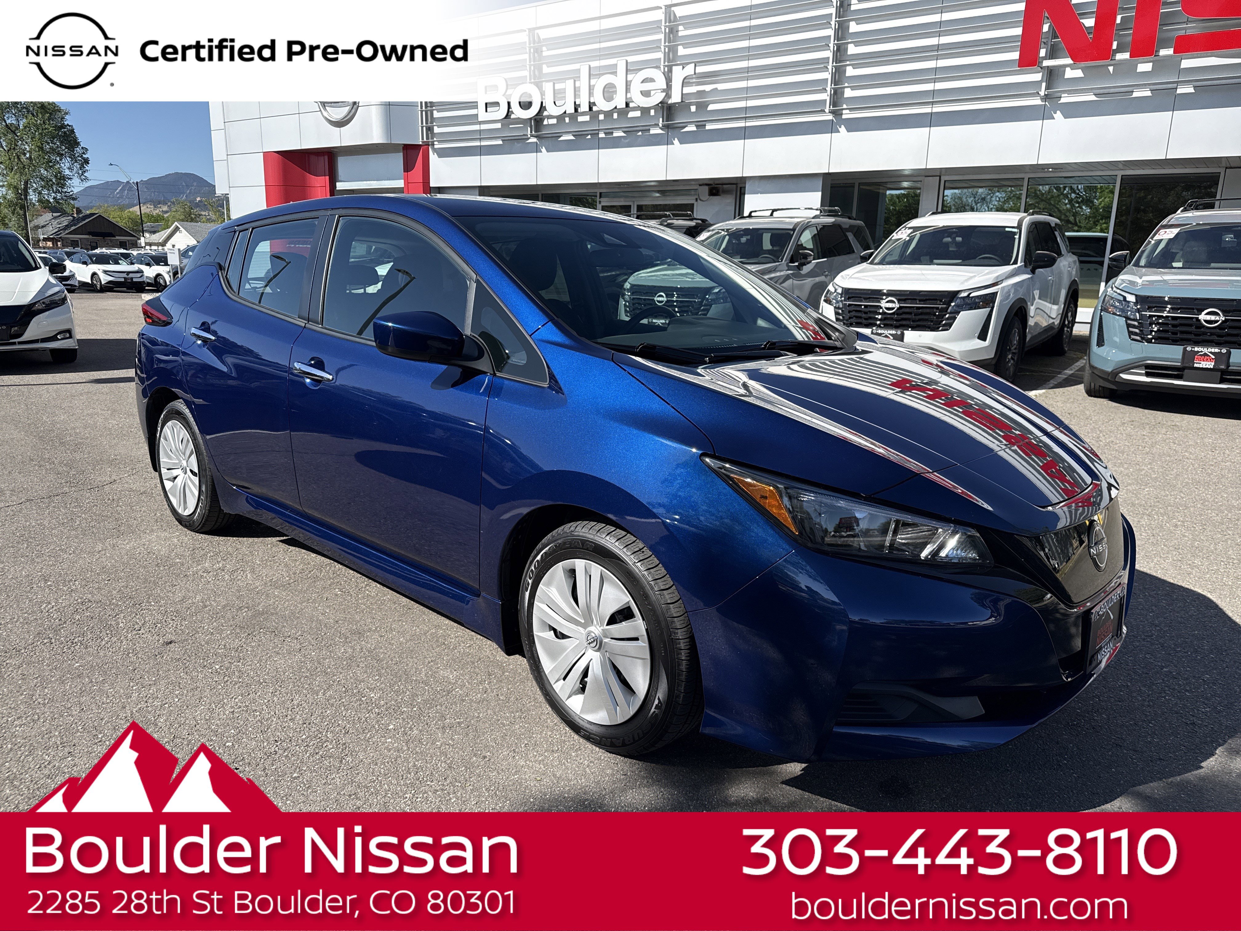 Certified 2024 Nissan Leaf S