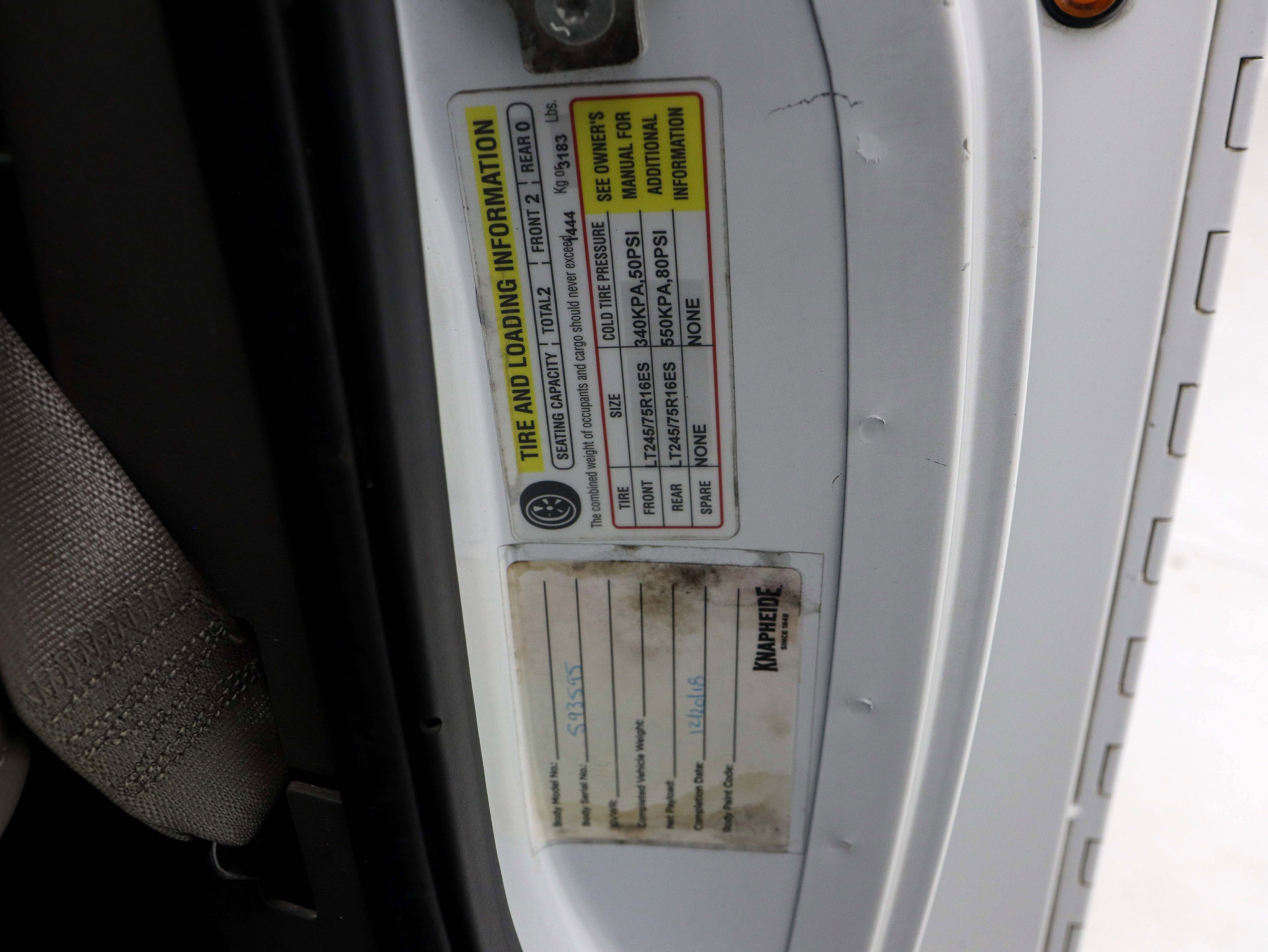 Used 2019 GMC Savana 3500 w/ Power Convenience Package image 33