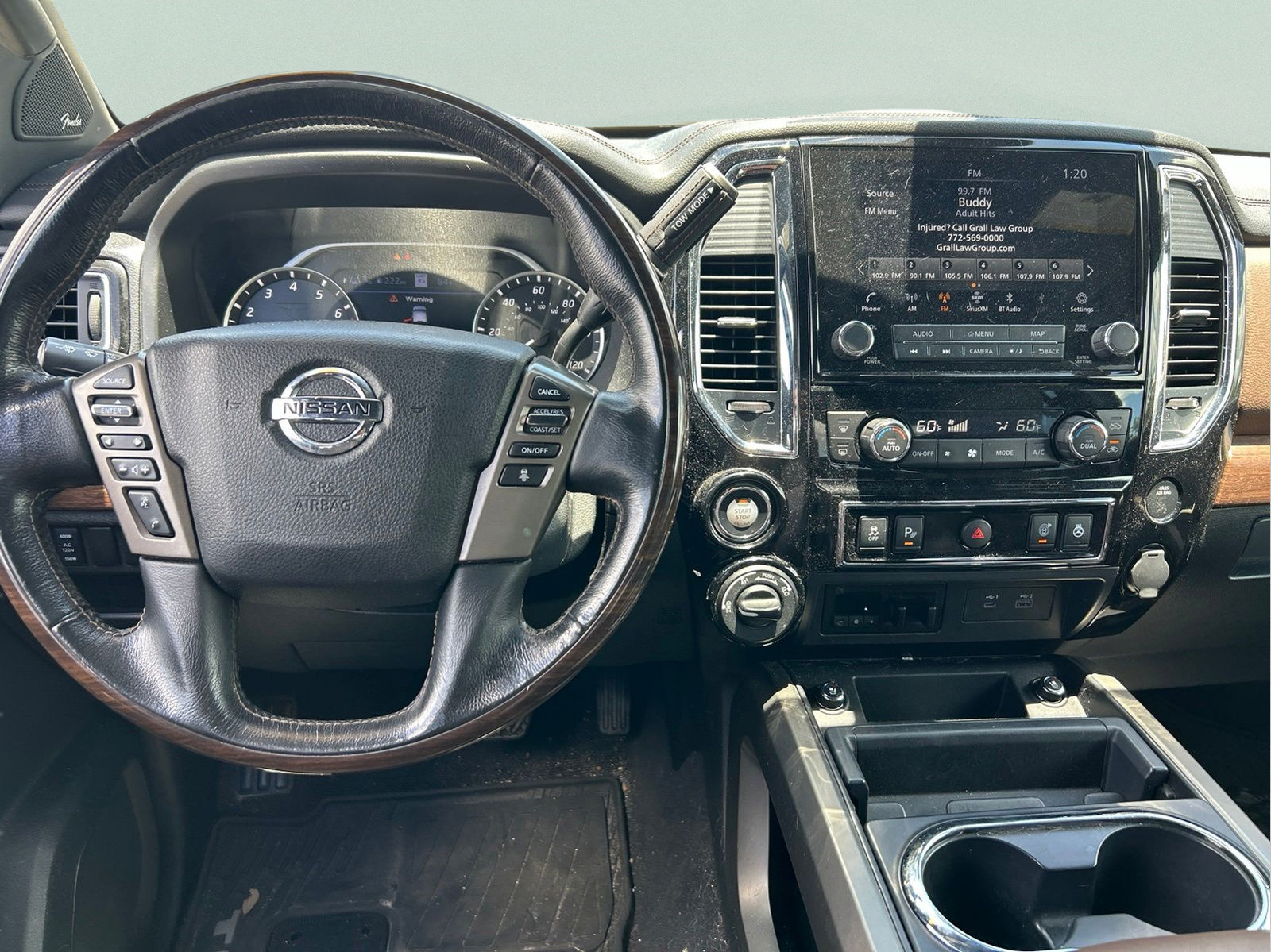 Used 2021 Nissan Titan Platinum Reserve w/ Moonroof Package AWD/4WD image 23
