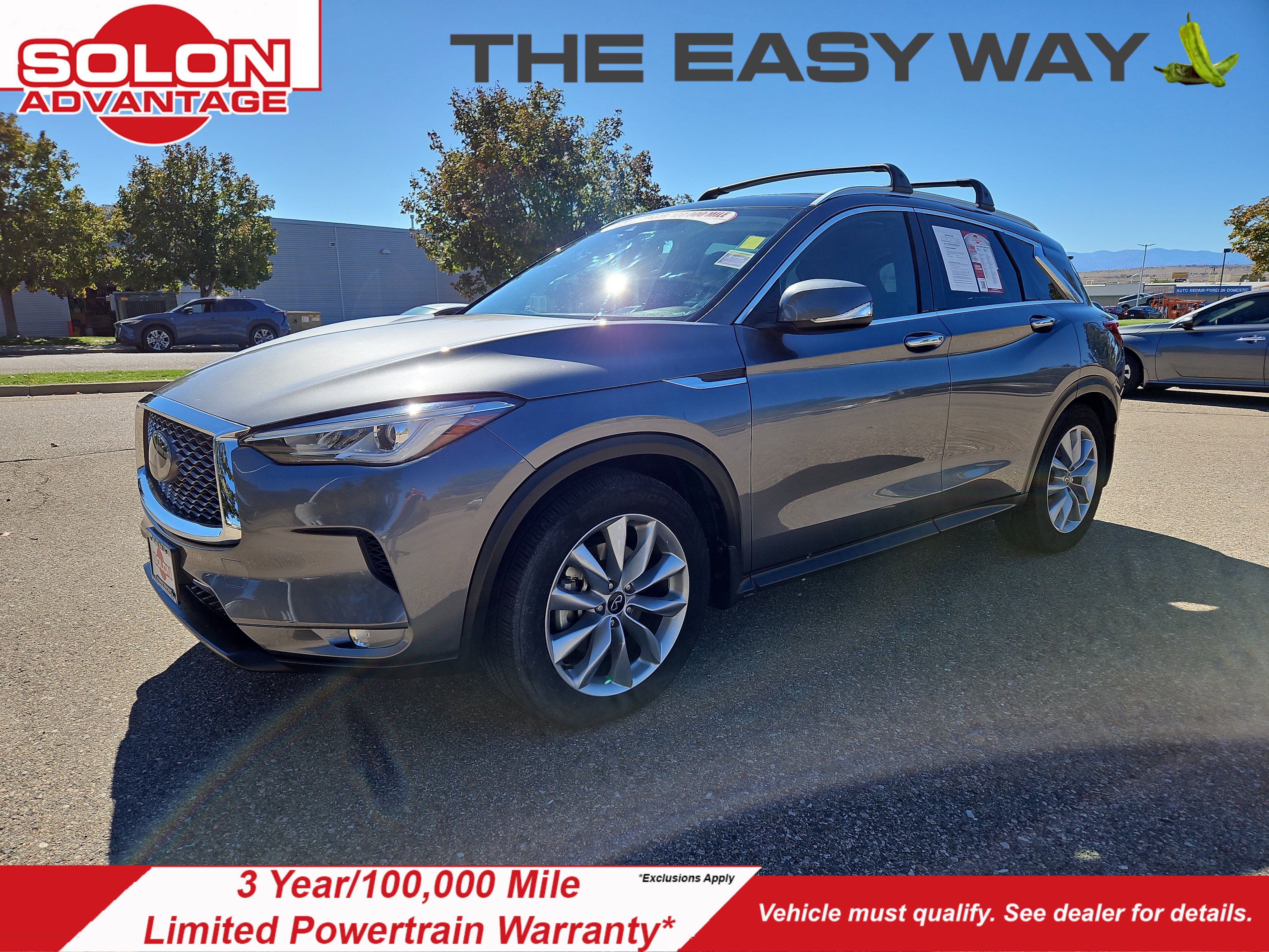 Used 2021 INFINITI QX50 Luxe w/ Cargo Package