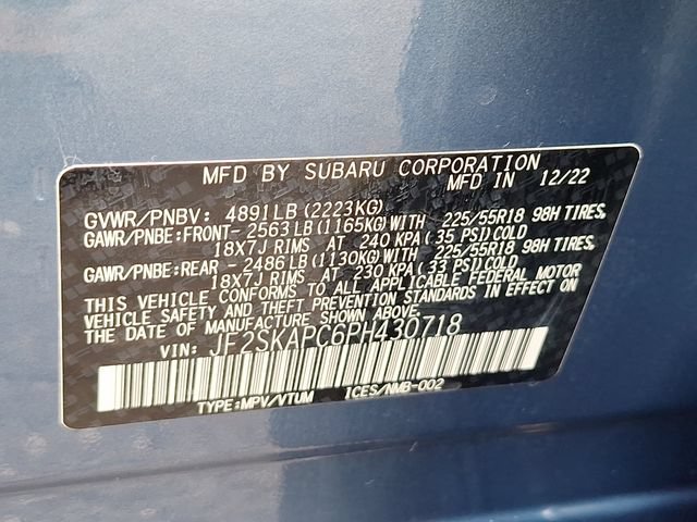 Used 2023 Subaru Forester Limited AWD/4WD image 25