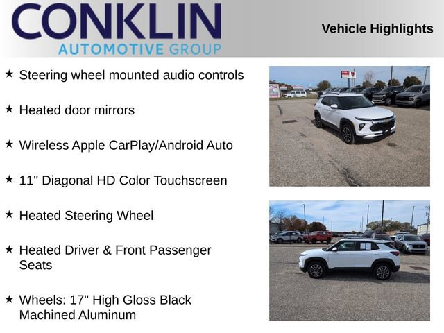 Used 2024 Chevrolet TrailBlazer LT w/ LT Cold Weather Package image 2