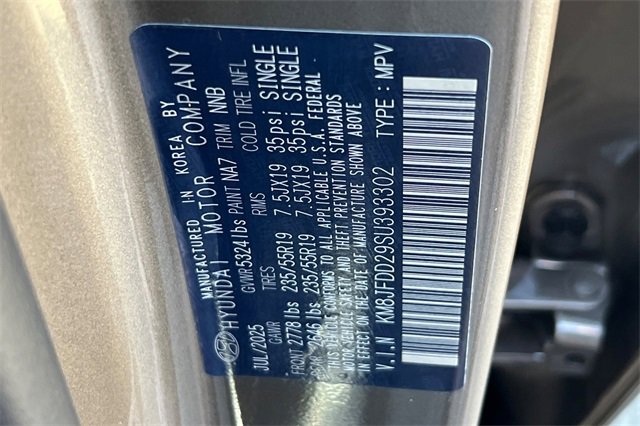 New 2025 Hyundai Tucson Limited image 25